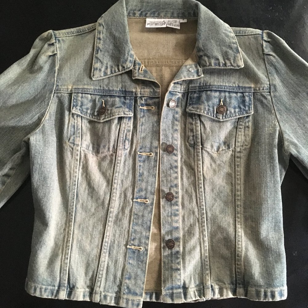 Newport News Jeanology Collection Jean Jacket, 6